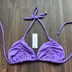 Nessy Swimwear Purple Bikini Top